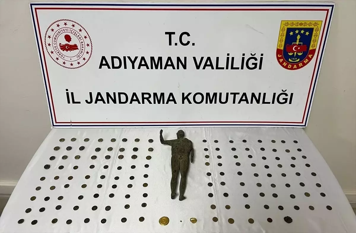Gölbaşı’nda Tarihi Eser Kaçakçılığı Operasyonu