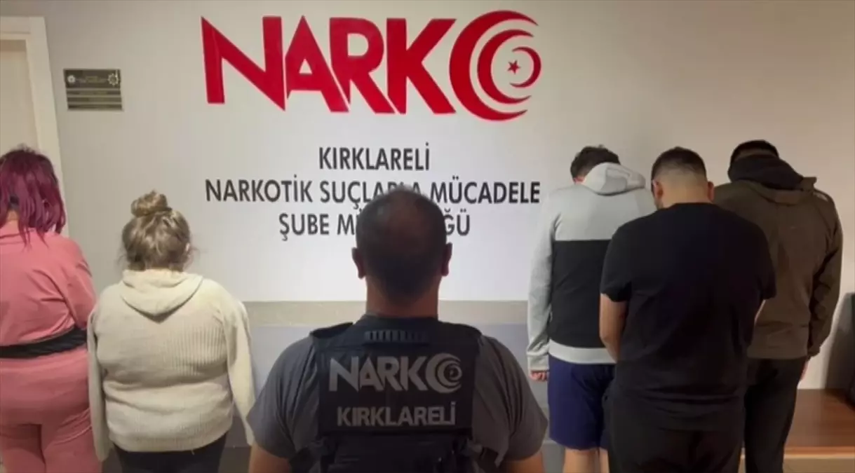 Kırklareli’nde Uyuşturucu Operasyonu