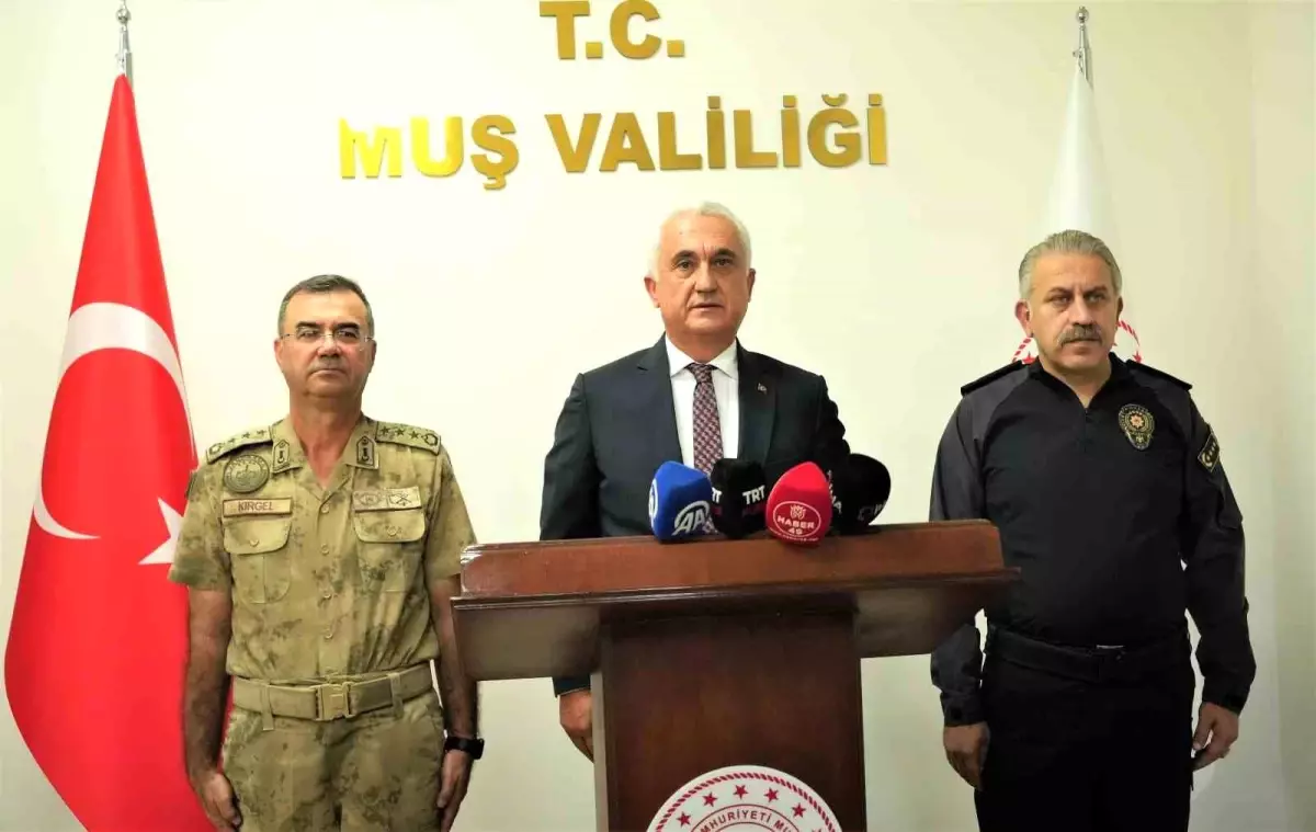 Muş’ta Suç Oranlarında Önemli Düşüş