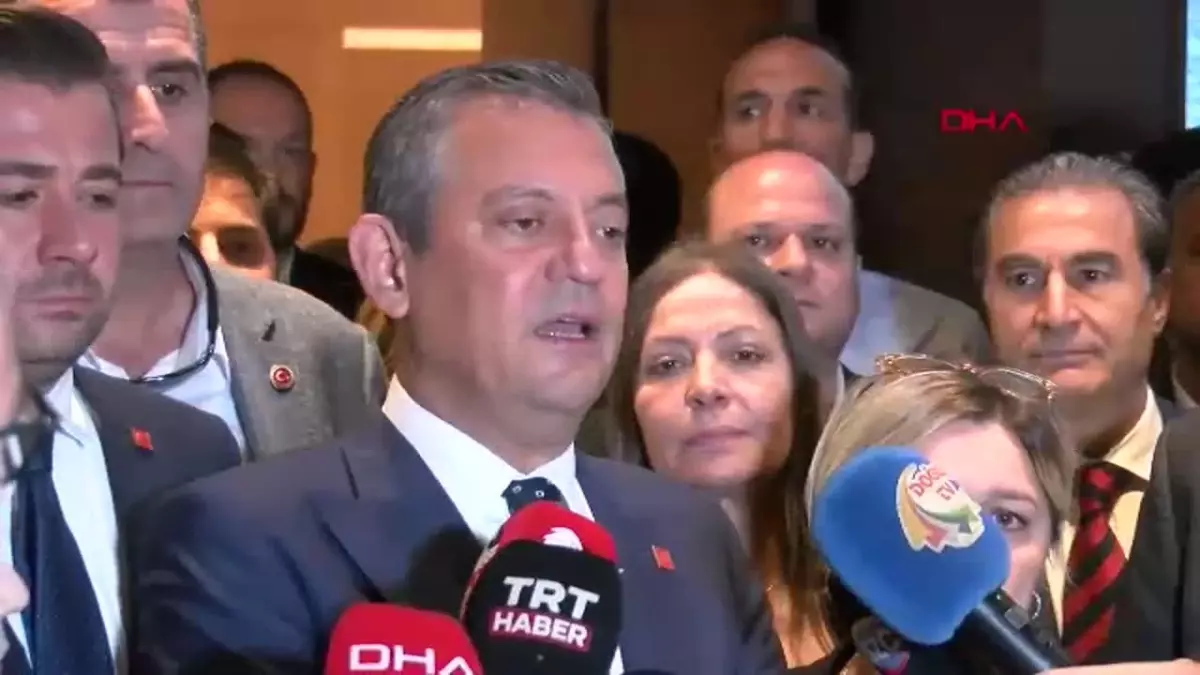 Özgür Özel’den Hatay’a Destek Vurgusu