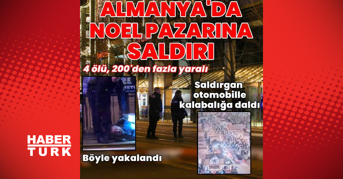 Almanya’da otomobil kalabalığın içine daldı: 4 ölü 200’den fazla yaralı