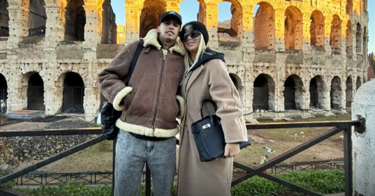 Wanda Nara, sevgilisi ve oğullarıyla Roma tatilinde