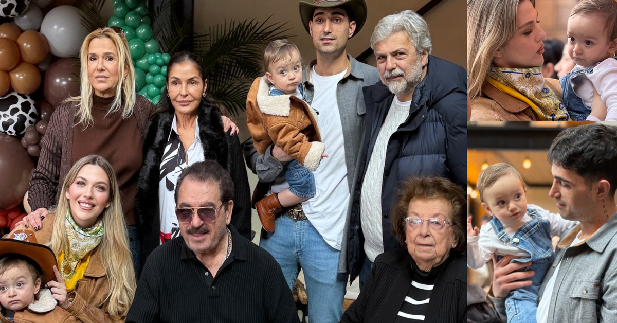 Ayel ve Emir 1 yaşında