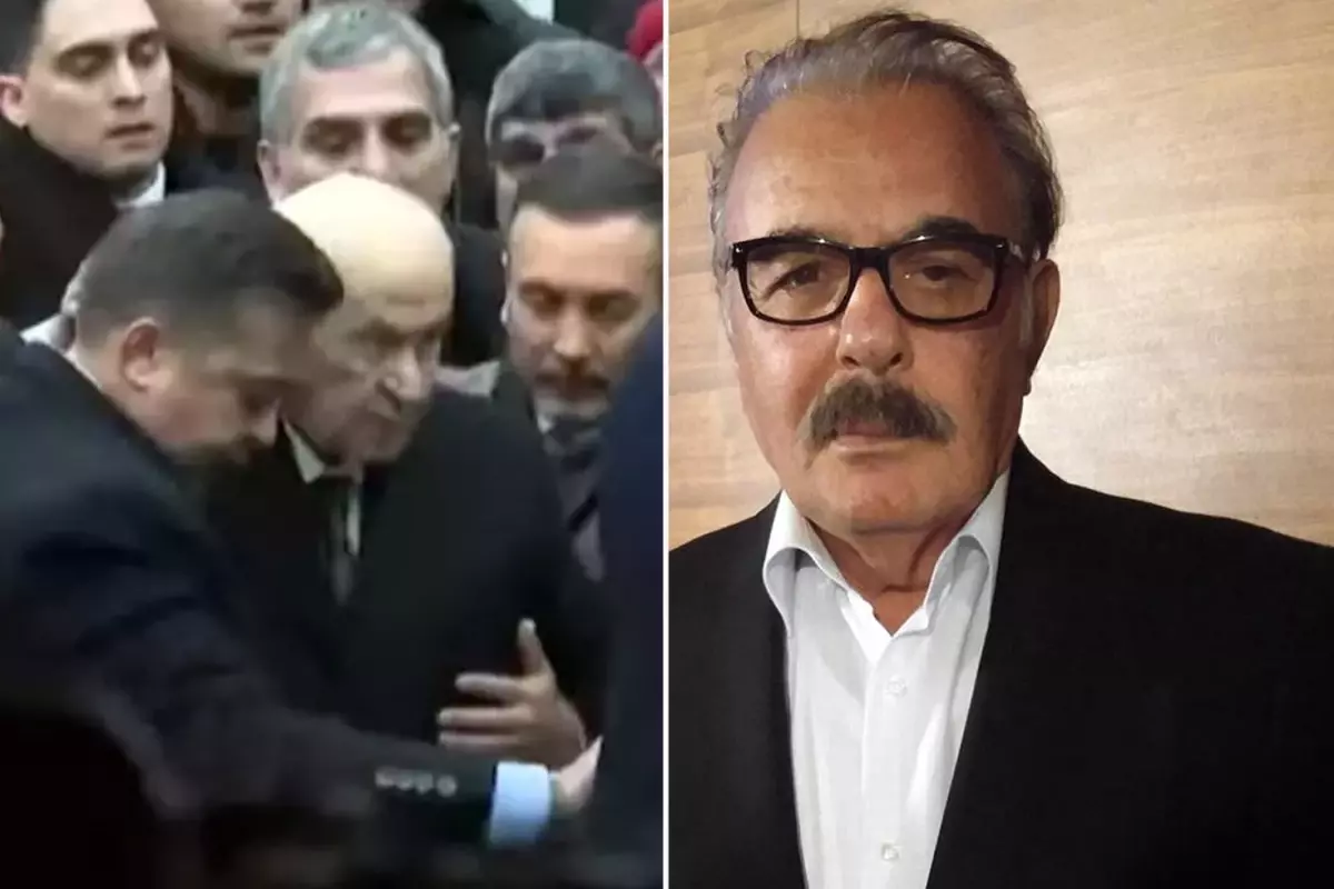 Devlet Bahçeli’nin zor anları! Cenazede izdihamın ortasında kaldı