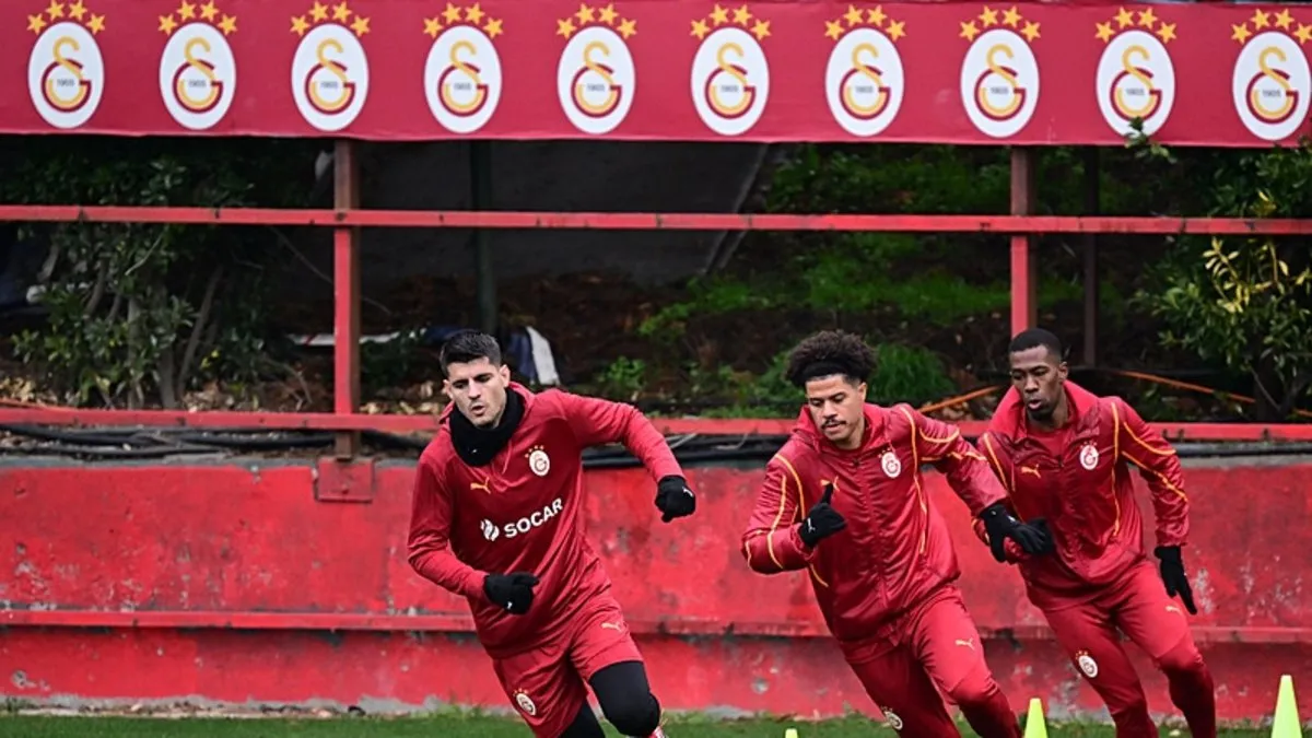 Galatasaray, AZ Alkmaar maçına hazır!
