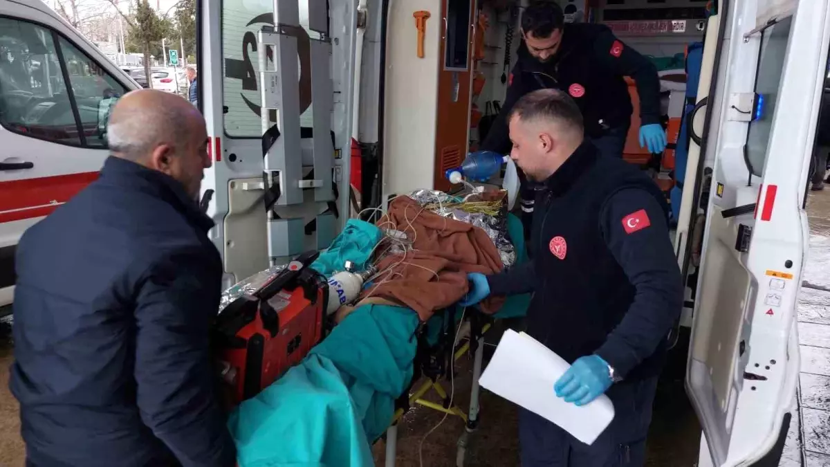 Tokat’ta Yangın: Yaşlı Adam Ağır Yaralı